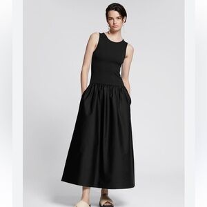 NWOT & Other Stories Black Midi Dress